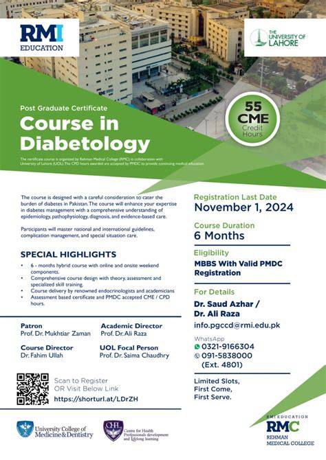 d diabetology course